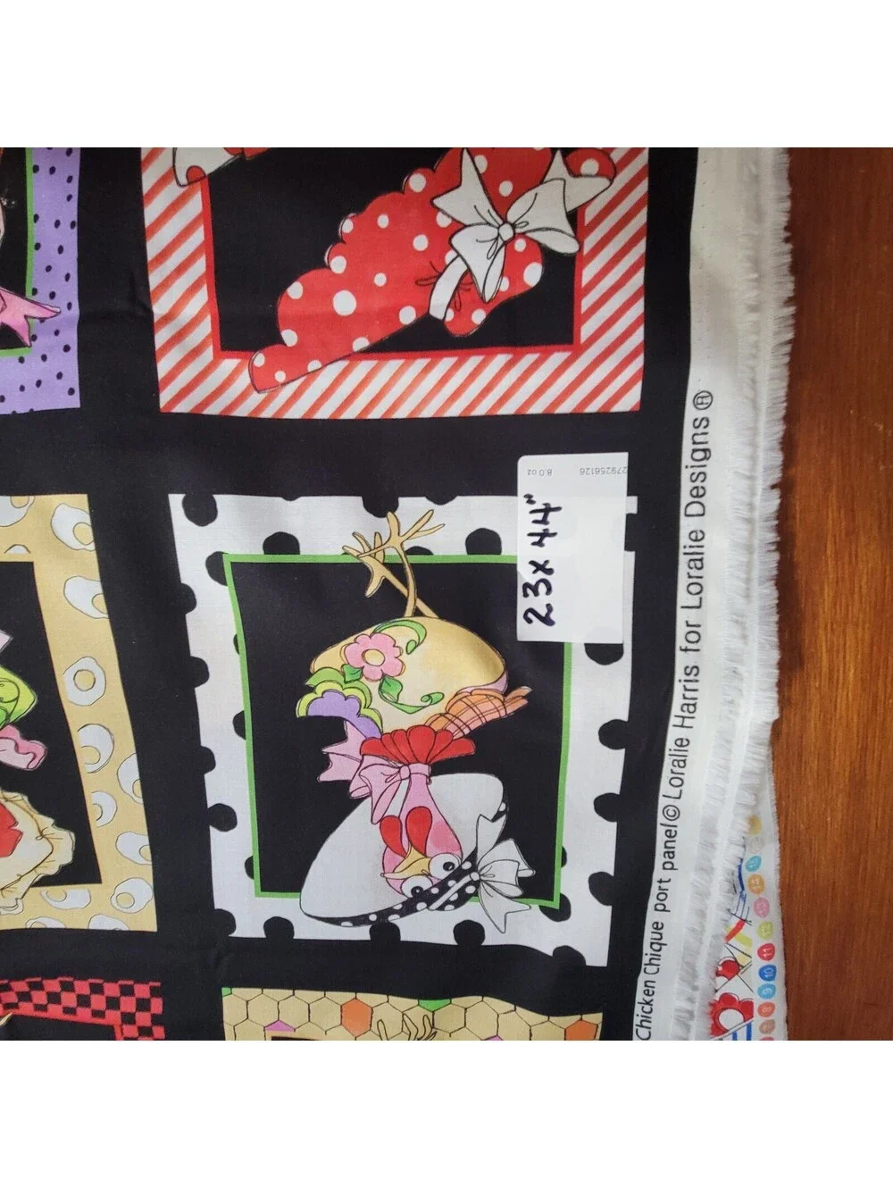 Loralie Chicken Chique Fabric 24